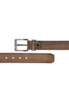 Men's belt cream colour non-reversible Velez