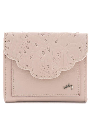 Women's wallet light peach colour medium size Velez