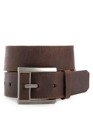 Men's belt tan colour non-reversible Velez