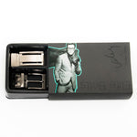 Men's belt black and brown colour reversible cut to size Velez