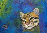 "Ocelot" Animals in Danger of Extinction by Nancy Tamayo