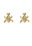 EARRINGS GUANE FROG